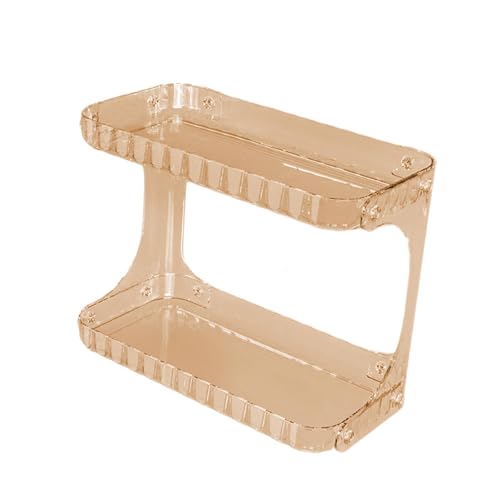 Gcljlmy Organizador de cosméticos para escritorio, escurreplatos para tazas y vasos, almacenamiento de escritorio, tocador, soporte de perfume para almacenamiento