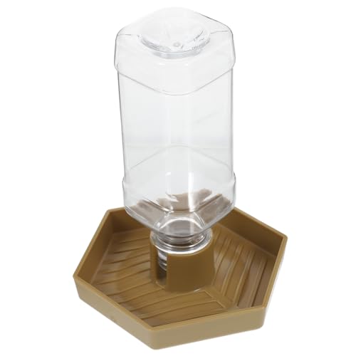 VANZACK 爬虫類用自動給水器 コンパクト設計で省スペース 給水皿 自動貯水式 水槽に取り付け可能 カメ トカゲ ヤモリ対応 清潔に保てる構造