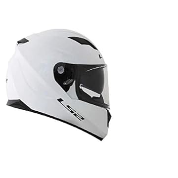 Capacete Ls2 Ff320 Stream Monocolor Branco 62/Xl