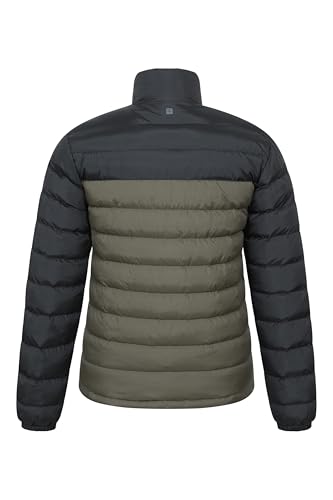 Mountain Warehouse Vista Mens Padded Jacket - Water-resistant, Warm & Iso therm Puffer Coat with Padded Insulation, Everyday Use - Spring Summer, Walking, Outdoors Khaki XS - Image 5