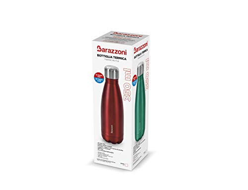 Botella térmica elegante de acero mate con aislamiento al vacío premium 3