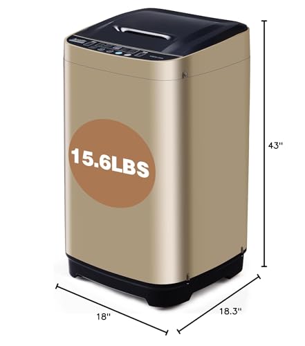 Antifir WASHER031 Portable Washing Machine,15.6 Lbs Full-Automatic Washer And Dryer Combo,Compact Laundry Washing Machine thumb #8
