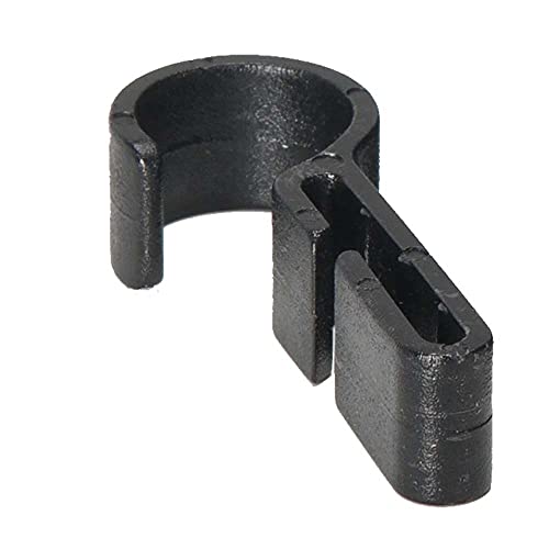 Clips universales Portwest PA04BKR para sujetar linternas en cascos de color negro
