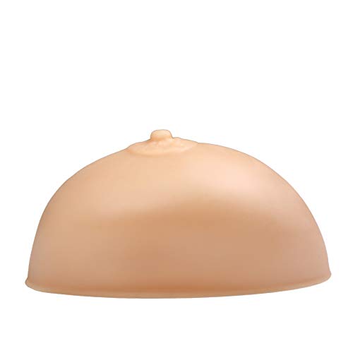 Image of Jackson Global JS00162 Single Breast Model w /Benign Tumour | Self-Examination Model of Female Organ | Natural, Lifelike, Durable Material | Replica w /Irregular Masses for Education