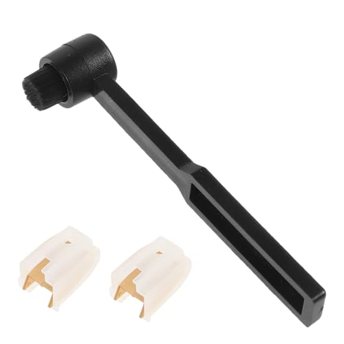 ibasenice Record Replacement Needle Record Player Needle Replacement Cleaning Brush Turntable Replacement Needles for Phonograph