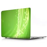 [Premium Protection]: Made of ultra-durable crystal-clear hard shell with Colorful Flowing Light, offering scratch-resistant and shock-absorbing protection while keeping your MacBook Air lightweight.