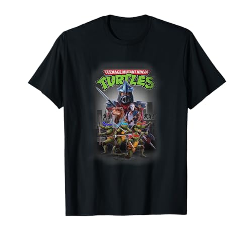 Teenage Mutant Ninja Turtles Heroes & Villains NY Group Shot T-Shirt