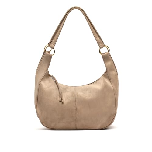 MISAKO Sandrina-1 bolso hombro efecto ante Mujer - Sandrina-1 Beige 24x35x13cm