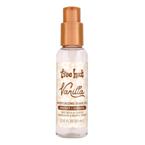 Image of Tree Hut Mini Moisturizing Shave Oil, Vanilla, 2 Fl Oz