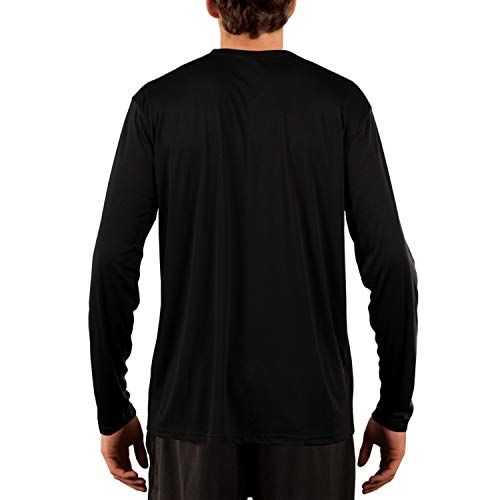 Vapor Apparel Men's Outdoor UPF 50+ Long Sleeve T-Shirt, UV Sun Protection for Fishing, Running, Hiking, Swimming