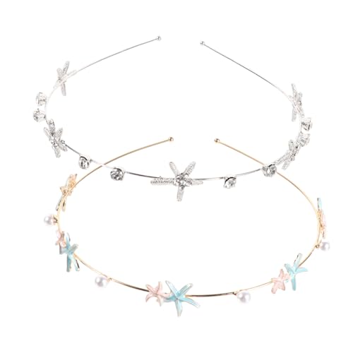 Serrage-tête étoile de mer orné de strass pour rayonner de bonheur le jour de votre mariage