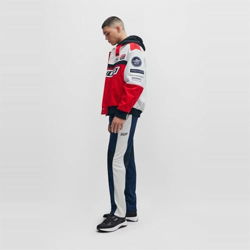 Image of HUGO Mens Running Style Mix Material Sneakers