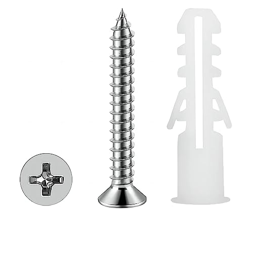 Qrity 100 Pezzi Tasselli per Cartongesso, Tasselli...