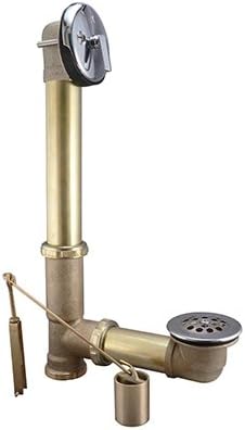 610RB Brass Tub Drain Assembly