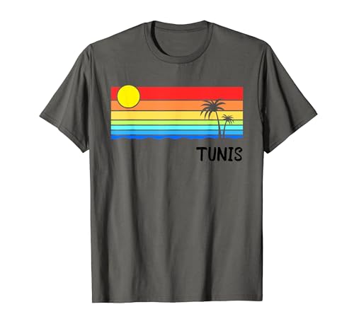 Tunis Sunrise Design Holiday Tunisia Tunis T-Shirt