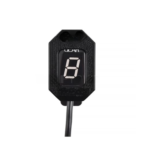 Indicateur de vitesse numérique 1 à 6 niveaux avec support moto - 2