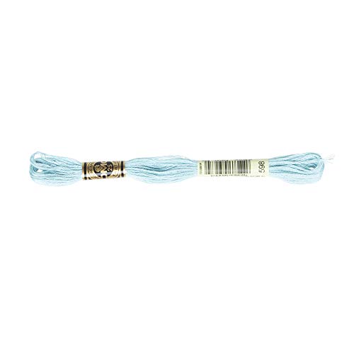 Image of DMC 6-Strand Embroidery Cotton Floss, Light Turquoise