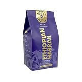 Lily's Coffee Specialty Ethiopian Longberry Harrar, Natural Process, Whole Bean, Single-Origin, Medi
