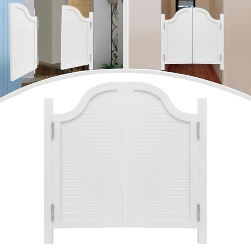 Podwójne wahadłowe drzwi do kawiarni z drewna sosnowego, automatyczne zamykanie, drzwi wejściowe do salonu z zawiasami, 3 kolory, idealne do sklepów i restauracji 70 x 90 cm