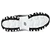 Skechers Women's D'Lites Fan Girl Hands Free Slip-INS Sneaker, Black/White, 8