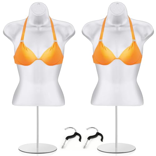 Geetery Female Mannequin Torso with Stand S-M Size