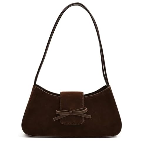 YFGBCX Small Shoulder Bag Suede Purse for Women Fall Suede Bag 2024 Fall Purse Suede Handbag Purse Cover