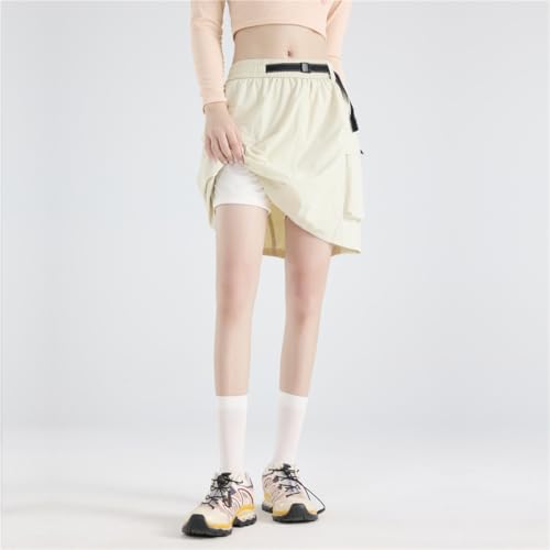 Jupe-short cargo utilitaire pour femme, coupe ample d'été séchage rapide - 3