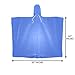 The Clean Explorer Disposable Rain Ponchos with Hood and Drawstring: Extra Thick (4 Pack - Adult Size)