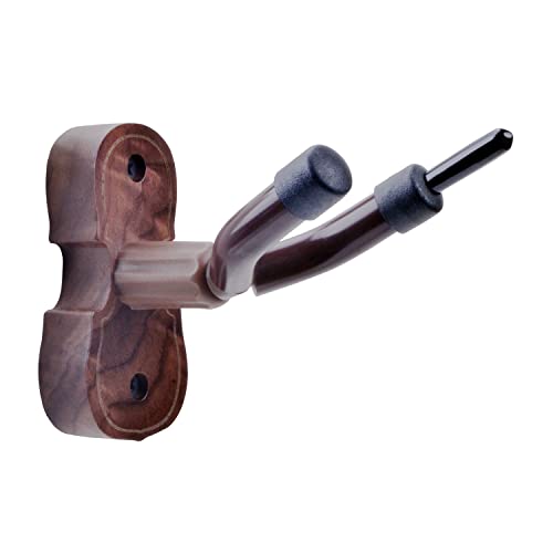 Violin Viola Wall Mount Hanger, Hook,Rose Wood holder,hooks,with Bow Hook,Home & Studio Wall Mount Violin Hangers