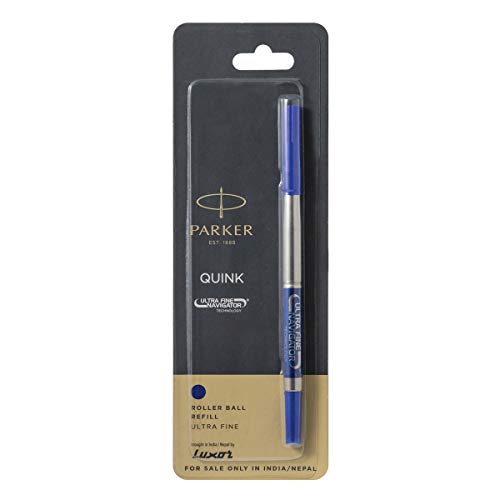 Parker Ultra Fine Navigator Refill | Blue Ink Color | Smudge Free Writing Experience | Precision Writing (Image - 1)