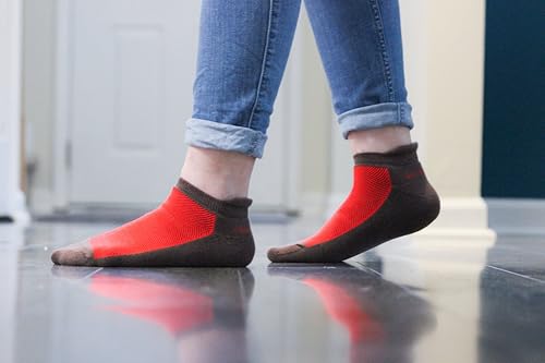 Image of Colorful Anklet High Socks - Heel Guard, Comfortable - Ideal for Sports - Breathable, Seamless socks for activewear 1-3 Pair