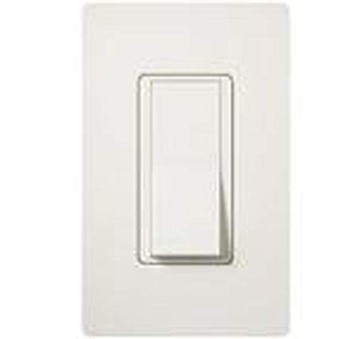 Lutron Claro On/Off Switch, 15 Amp, 3-Way, SC-3PS-BI, Biscuit