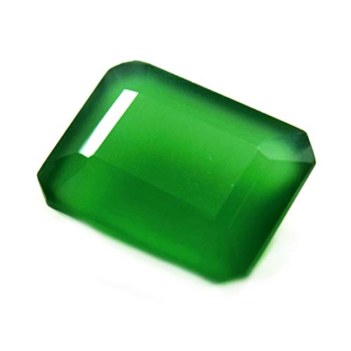 Onyx vert octogonal pierre naturelle pour composer vos propres bijoux