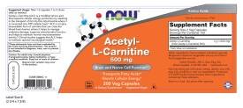 l acetil carnitina depressione Self Acetyl L-Carnitina 1000 Pure Form 100 cpr