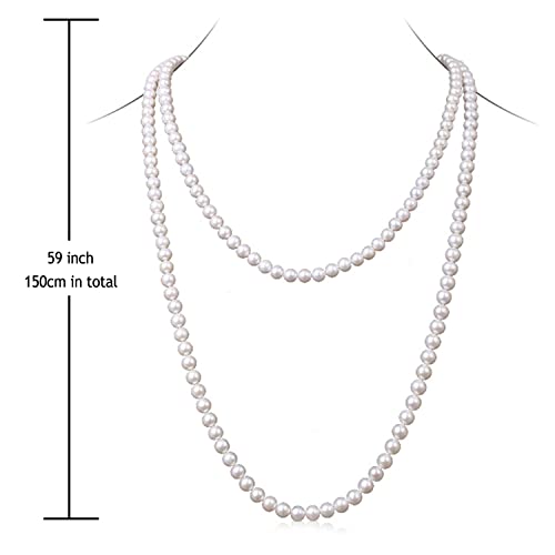 HezsCam 1920s Accessories for Women - Flapper The Great Gatsby Accessories Set, 7 Pieces 1920s Headband Handheld Props Long Gloves Pearl Necklace Earrings, Charleston Costume Accessories Fancy Set