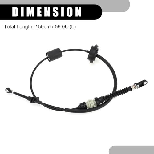 Cable selector de marchas Dodge Avenger robusto cable control automatico metalico 3