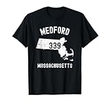 Medford Massachusetts MA 339 Vintage Athletic Style T-Shirt