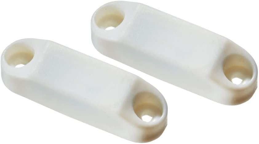 RV Designer Collection L608 Magnetic Catch White 2 Pack