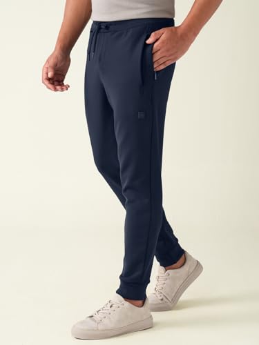 Image of DAMENSCH Regular Fit Matt Solid Premium Microfibre Elastane Cargo Joggers Dyes Soft Inner Fleece Fabric for Softer Feel, Comfortable Casual Wear Joggers for Men