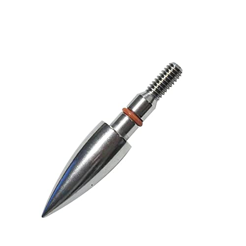 Image of 100 /125 /150 /200 /300 Grains Archery Field Points Practice Field Tips, Archery Target Practice Hunting Arrow Tip for Recurve, Compound Bow Crossbow, Stainless Steel Screw in Broadheads