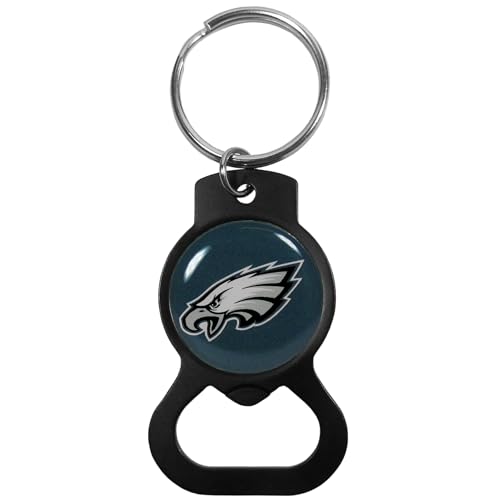 Siskiyou Sports NFL Philadelphia Eagles Bottle Opener Key Chain, Black,