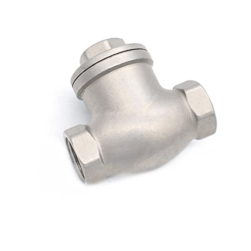 Clapet anti-retour inox DN40 horizontal stop reflux eau filetage femelle 304 - 3