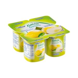 Yogur sabor limón Hacendado 12 ud. x 125 g Pack 12