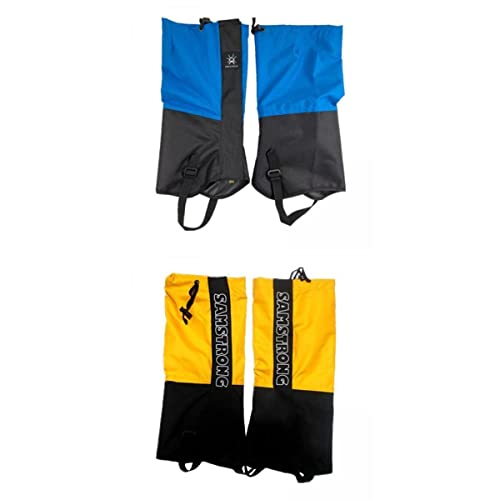 2x de Caminhada Na Neve Botas Perneiras Capas Impermeáveis para As