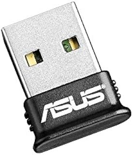 ASUS USB-BT400 USB Adapter w/ Bluetooth Dongle Receiver, Laptop & PC Support, Windows