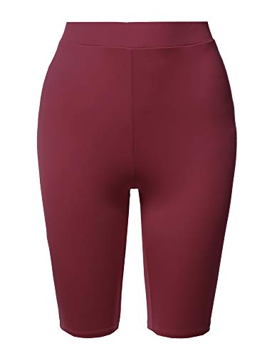 Image of Made by Emma Women's Essential Active Daily Cotton Mid Rise Biker Shorts