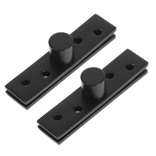LIFKOME Heavy Duty Hidden Pivot Hinges 360° Rotation Small Size for Wood Doors Stainless Steel