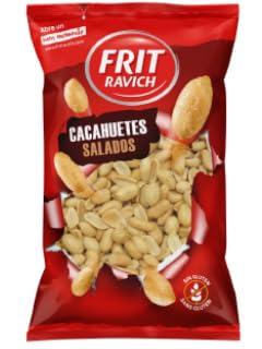 Cacahuètes Décortiquées Salées - Format Généreux pour Réunions de Famille - Pack de 14 x 350g