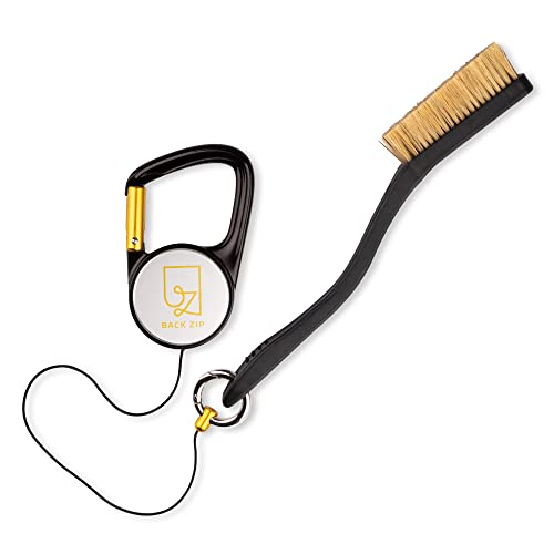 back zip Keenon Sports® Kletterbürste Sicherung – Kletterbürste & Boulderbürste – Karabiner...