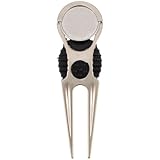 BESPORTBLE 2 STK Golfgrüne Bausatz Golfband Werkzeug Griff Loch Schlüssel Bahnhof Gold Divot Ändern Reparatur Golf-trainingsgerät Golfgerät Golf-Greens- Zinklegierung